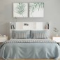 vidaXL Bett-Kopfteil mit Ablagen Hochglanz-Weiß 160x19x103,5 cm