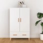 vidaXL Highboard Weiß 70x31x115 cm Holzwerkstoff vidaXL Highboard Weiß 70x31x115 cm Holzwerkstoff