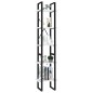 vidaXL Bücherregal 5 Fächer Weiß 40x30x175 cm Holzwerkstoff vidaXL Bücherregal 5 Fächer Weiß 40x30x175 cm Holzwerkstoff
