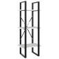 vidaXL Bücherregal 5 Fächer Weiß 40x30x175 cm Holzwerkstoff vidaXL Bücherregal 5 Fächer Weiß 40x30x175 cm Holzwerkstoff
