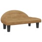 vidaXL Hundebett Braun 70x52x30 cm Samt vidaXL Hundebett Braun 70x52x30 cm Samt