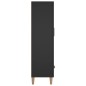 vidaXL Highboard Schwarz 70x31x115 cm Holzwerkstoff vidaXL Highboard Schwarz 70x31x115 cm Holzwerkstoff