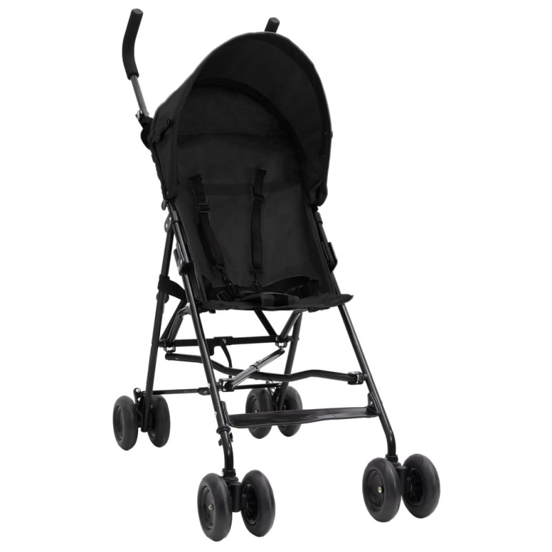 Kinderwagen Anthrazit und Schwarz Stahl Kinderwagen Anthrazit und Schwarz Stahl