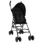 Kinderwagen Anthrazit und Schwarz Stahl Kinderwagen Anthrazit und Schwarz Stahl