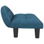 vidaXL Hundebett Blau 70x52x30 cm Samt vidaXL Hundebett Blau 70x52x30 cm Samt