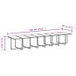 vidaXL 17-tlg. Garten-Essgruppe mit Kissen Poly Rattan Beige vidaXL 17-tlg. Garten-Essgruppe mit Kissen Poly Rattan Beige