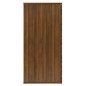 vidaXL Sideboard Braun Eichen-Optik 80x36x75 cm Holzwerkstoff vidaXL Sideboard Braun Eichen-Optik 80x36x75 cm Holzwerkstoff