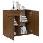 vidaXL Sideboard Braun Eichen-Optik 80x36x75 cm Holzwerkstoff vidaXL Sideboard Braun Eichen-Optik 80x36x75 cm Holzwerkstoff