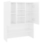 vidaXL Waschmaschinenschrank Hochglanz-Weiß 70,5x25,5x90 cm vidaXL Waschmaschinenschrank Hochglanz-Weiß 70,5x25,5x90 cm