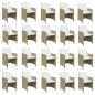 vidaXL 21-tlg. Garten-Essgruppe mit Kissen Poly Rattan Beige vidaXL 21-tlg. Garten-Essgruppe mit Kissen Poly Rattan Beige