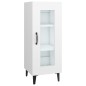 vidaXL Sideboard Weiß 34,5x34x90 cm Holzwerkstoff vidaXL Sideboard Weiß 34,5x34x90 cm Holzwerkstoff