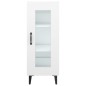 vidaXL Sideboard Weiß 34,5x34x90 cm Holzwerkstoff vidaXL Sideboard Weiß 34,5x34x90 cm Holzwerkstoff