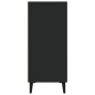 vidaXL Sideboard Schwarz 90x34x80 cm Holzwerkstoff vidaXL Sideboard Schwarz 90x34x80 cm Holzwerkstoff