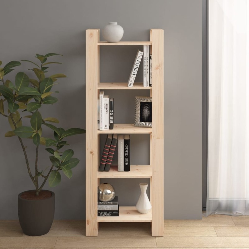 vidaXL Bücherregal/Raumteiler 60x35x160 cm Massivholz vidaXL Bücherregal/Raumteiler 60x35x160 cm Massivholz