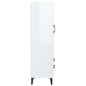 vidaXL Highboard Hochglanz-Weiß 70x31x115 cm Holzwerkstoff vidaXL Highboard Hochglanz-Weiß 70x31x115 cm Holzwerkstoff