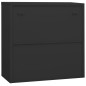 vidaXL Büroschrank mit Pflanzkasten Anthrazit 90x40x113 cm Stahl vidaXL Büroschrank mit Pflanzkasten Anthrazit 90x40x113 cm Stahl