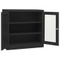 vidaXL Büroschrank mit Pflanzkasten Anthrazit 90x40x113 cm Stahl vidaXL Büroschrank mit Pflanzkasten Anthrazit 90x40x113 cm Stahl