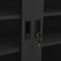 vidaXL Büroschrank mit Pflanzkasten Anthrazit 90x40x113 cm Stahl vidaXL Büroschrank mit Pflanzkasten Anthrazit 90x40x113 cm Stahl