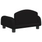 vidaXL Hundebett Schwarz 50x40x30 cm Stoff vidaXL Hundebett Schwarz 50x40x30 cm Stoff