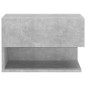vidaXL Wand-Nachttische 2 Stk. Betongrau vidaXL Wand-Nachttische 2 Stk. Betongrau
