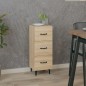 vidaXL Sideboard Sonoma-Eiche 34,5x34x90 cm Holzwerkstoff vidaXL Sideboard Sonoma-Eiche 34,5x34x90 cm Holzwerkstoff