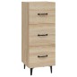 vidaXL Sideboard Sonoma-Eiche 34,5x34x90 cm Holzwerkstoff vidaXL Sideboard Sonoma-Eiche 34,5x34x90 cm Holzwerkstoff
