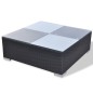 10-tlg. Garten-Lounge-Set mit Auflagen Poly Rattan Schwarz 10-tlg. Garten-Lounge-Set mit Auflagen Poly Rattan Schwarz