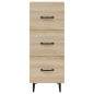 vidaXL Sideboard Sonoma-Eiche 34,5x34x90 cm Holzwerkstoff vidaXL Sideboard Sonoma-Eiche 34,5x34x90 cm Holzwerkstoff