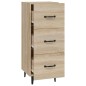 vidaXL Sideboard Sonoma-Eiche 34,5x34x90 cm Holzwerkstoff vidaXL Sideboard Sonoma-Eiche 34,5x34x90 cm Holzwerkstoff