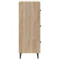 vidaXL Sideboard Sonoma-Eiche 34,5x34x90 cm Holzwerkstoff vidaXL Sideboard Sonoma-Eiche 34,5x34x90 cm Holzwerkstoff