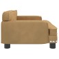 vidaXL Hundebett Braun 70x45x30 cm Samt vidaXL Hundebett Braun 70x45x30 cm Samt