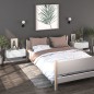 vidaXL Wand-Nachttische 2 Stk. Hochglanz-Weiß vidaXL Wand-Nachttische 2 Stk. Hochglanz-Weiß