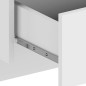 vidaXL Wand-Nachttische 2 Stk. Hochglanz-Weiß vidaXL Wand-Nachttische 2 Stk. Hochglanz-Weiß