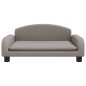 vidaXL Hundebett Taupe 70x45x30 cm Stoff vidaXL Hundebett Taupe 70x45x30 cm Stoff