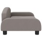 vidaXL Hundebett Taupe 70x45x30 cm Stoff vidaXL Hundebett Taupe 70x45x30 cm Stoff