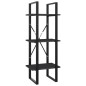vidaXL Bücherregal 5 Fächer Grau 40x30x175 cm Holzwerkstoff vidaXL Bücherregal 5 Fächer Grau 40x30x175 cm Holzwerkstoff