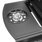 Gasgrill 4+1 Brenner Schwarz und Silbern Gasgrill 4+1 Brenner Schwarz und Silbern
