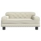 vidaXL Hundebett Creme 70x45x30 cm Kunstleder vidaXL Hundebett Creme 70x45x30 cm Kunstleder