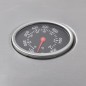 Gasgrill 4+1 Brenner Schwarz und Silbern Gasgrill 4+1 Brenner Schwarz und Silbern