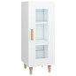 vidaXL Sideboard Weiß 34,5x34x90 cm Holzwerkstoff vidaXL Sideboard Weiß 34,5x34x90 cm Holzwerkstoff