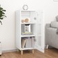 vidaXL Sideboard Weiß 34,5x34x90 cm Holzwerkstoff vidaXL Sideboard Weiß 34,5x34x90 cm Holzwerkstoff