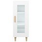 vidaXL Sideboard Weiß 34,5x34x90 cm Holzwerkstoff vidaXL Sideboard Weiß 34,5x34x90 cm Holzwerkstoff