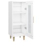 vidaXL Sideboard Weiß 34,5x34x90 cm Holzwerkstoff vidaXL Sideboard Weiß 34,5x34x90 cm Holzwerkstoff
