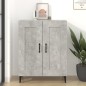 vidaXL Sideboard Betongrau 69,5x34x90 cm Holzwerkstoff vidaXL Sideboard Betongrau 69,5x34x90 cm Holzwerkstoff