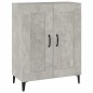 vidaXL Sideboard Betongrau 69,5x34x90 cm Holzwerkstoff vidaXL Sideboard Betongrau 69,5x34x90 cm Holzwerkstoff