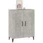 vidaXL Sideboard Betongrau 69,5x34x90 cm Holzwerkstoff vidaXL Sideboard Betongrau 69,5x34x90 cm Holzwerkstoff