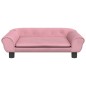 vidaXL Hundebett Rosa 70x48x22 cm Samt vidaXL Hundebett Rosa 70x48x22 cm Samt