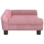 vidaXL Hundebett Rosa 70x48x22 cm Samt vidaXL Hundebett Rosa 70x48x22 cm Samt