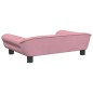 vidaXL Hundebett Rosa 70x48x22 cm Samt vidaXL Hundebett Rosa 70x48x22 cm Samt