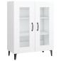 vidaXL Sideboard Weiß 69,5x34x90 cm Holzwerkstoff vidaXL Sideboard Weiß 69,5x34x90 cm Holzwerkstoff
